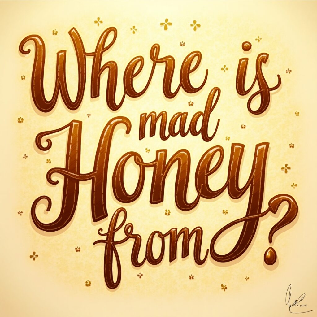 Where is Mad Honey From.